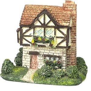 90’s Welcome Inn Cornwall Miniature Cottage Collectors Society 3 inch